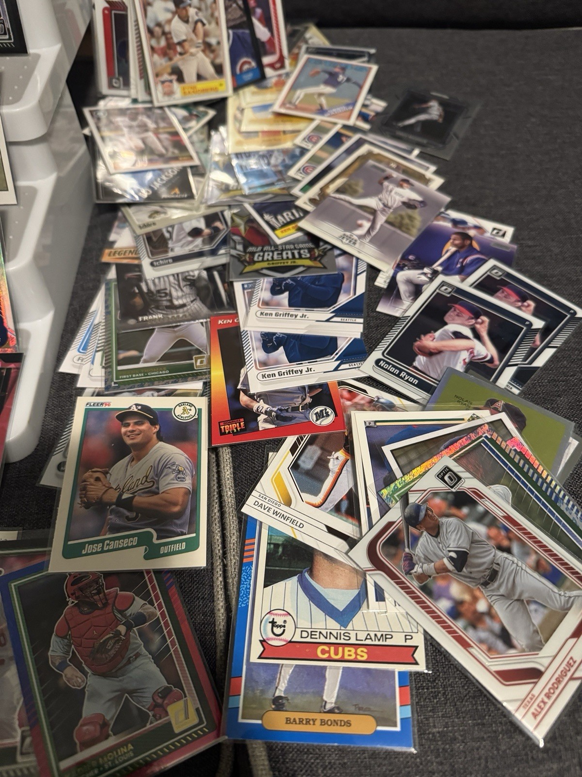 Lot of 250+ MLB Baseball Legends/Past Stars/HOF Cards – Mixed Brands – SEE LIST