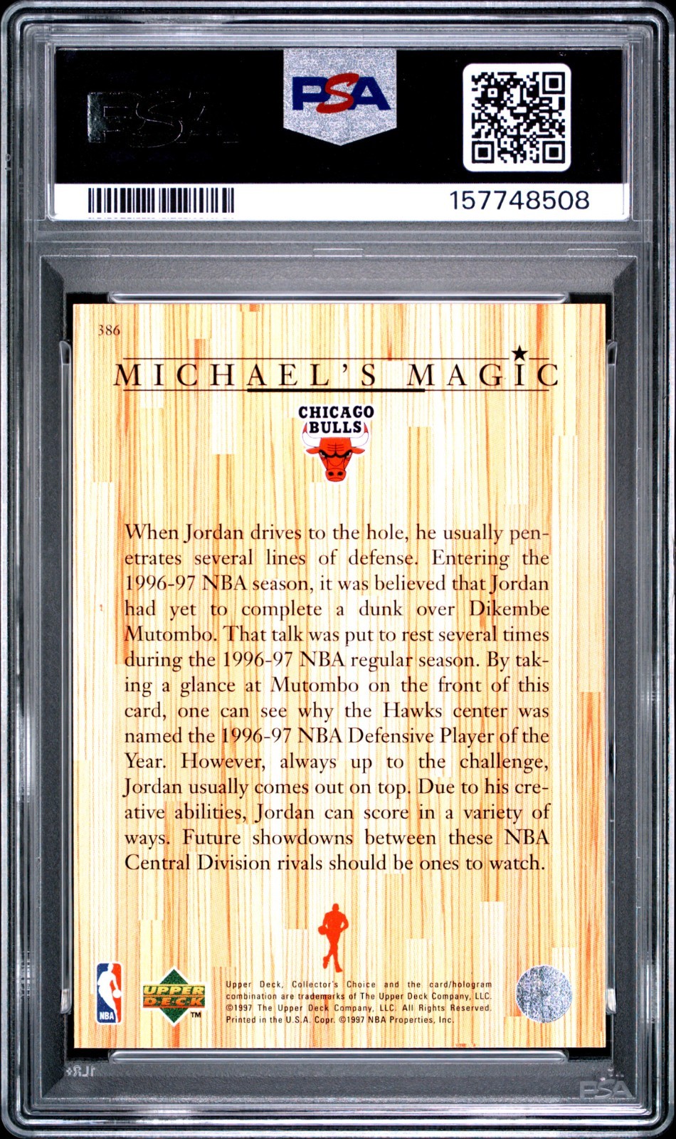 Lot of (10) Michael Jordan PSA 9 Graded Cards All Different 1990-1997 Mint #1