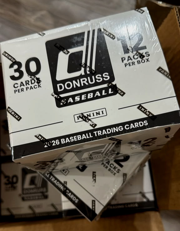 2026 Panini Donruss Baseball Fat Pack BOX Factory Sealed 12 Packs | 360 cards