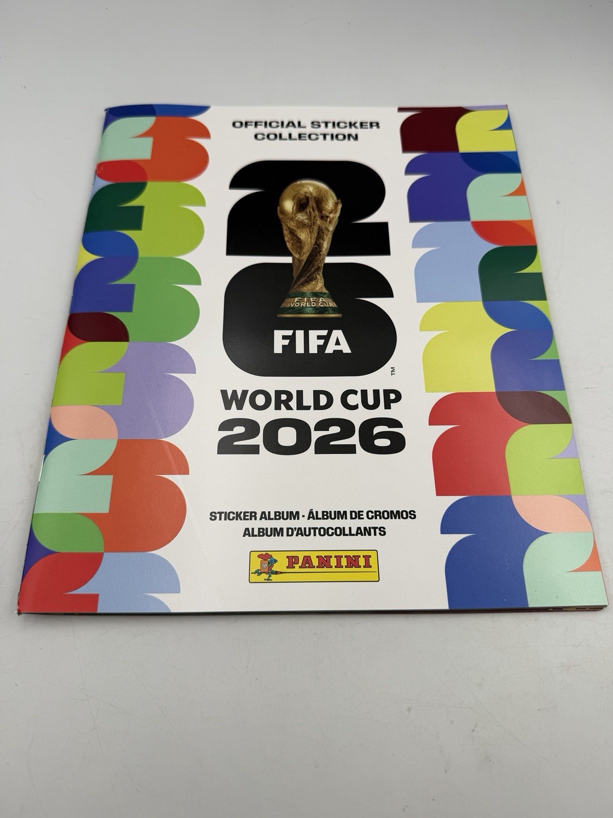 FIFA WORLD CUP 2026 PANINI OFFICIAL STICKER ALBUM No Stickers Softcover