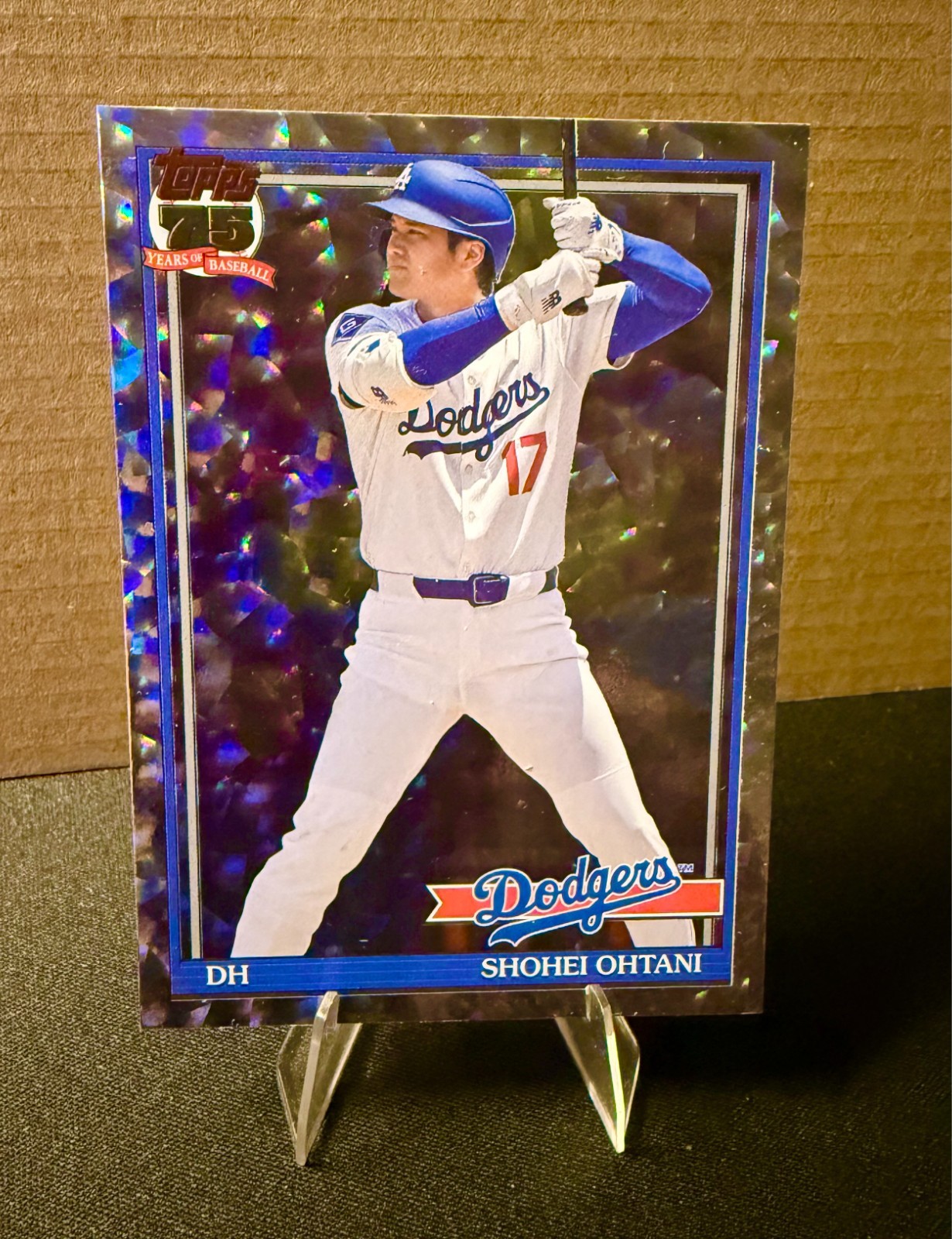 2026 Topps Series 2 – Shohei Ohtani Crackle Foil 91B2-1