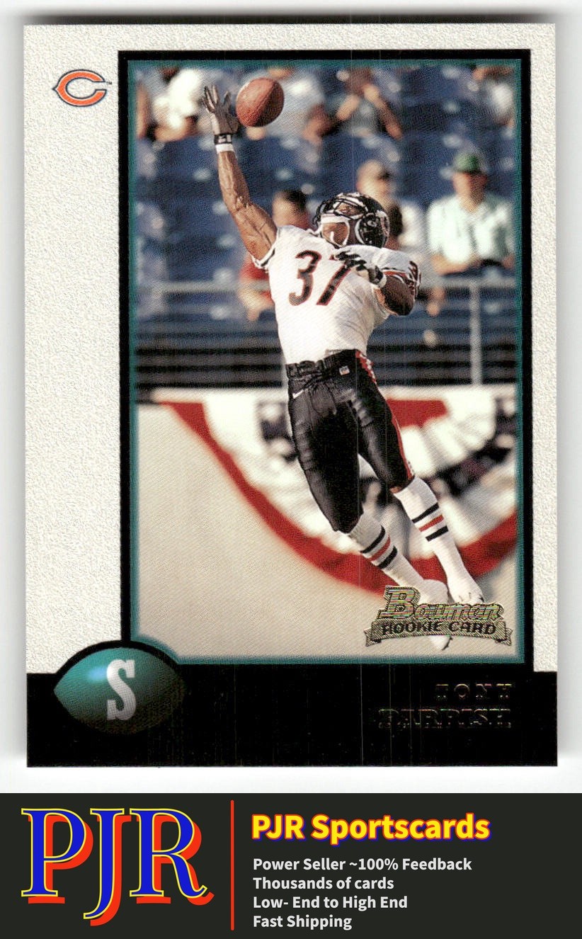 Tony Parrish 1998 Bowman #187 Chicago Bears Rookie