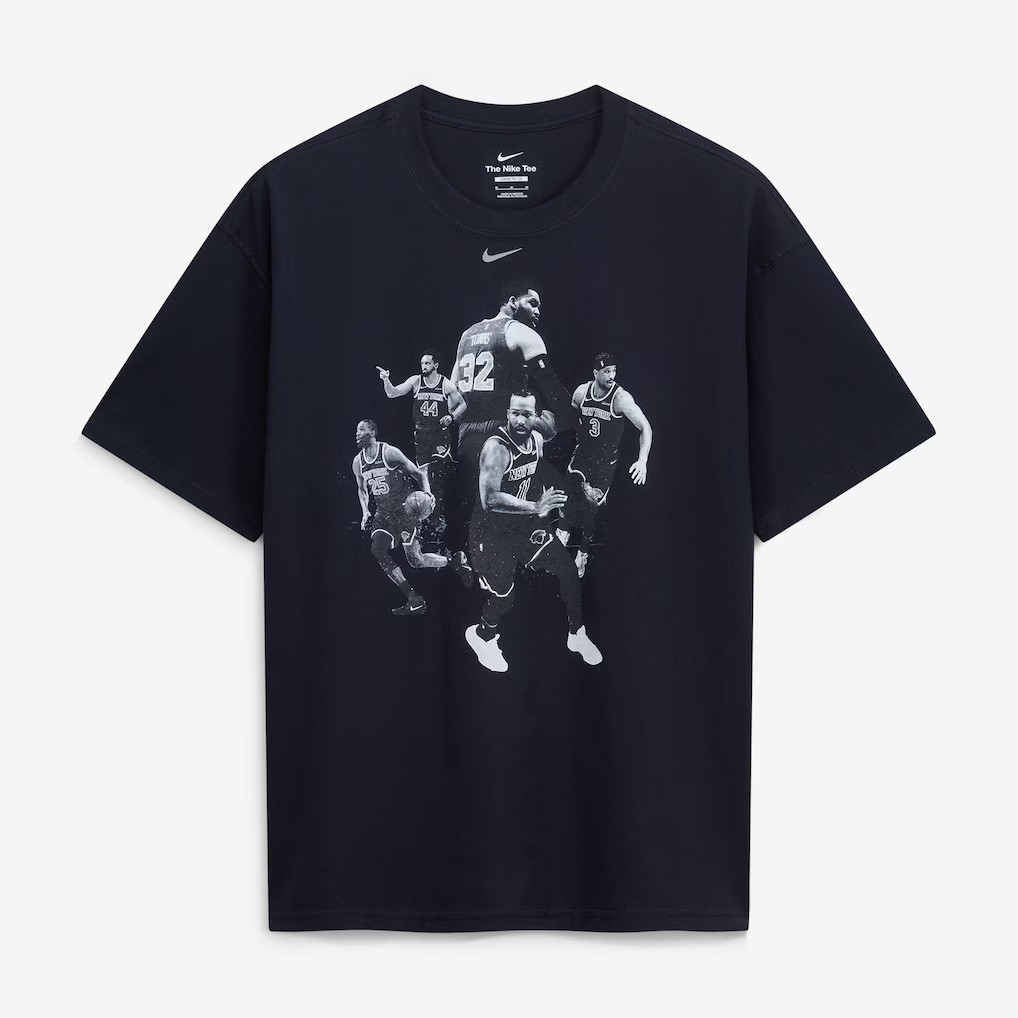 New York Knicks Nike Lightspeed T-Shirt – Black (Size XL)