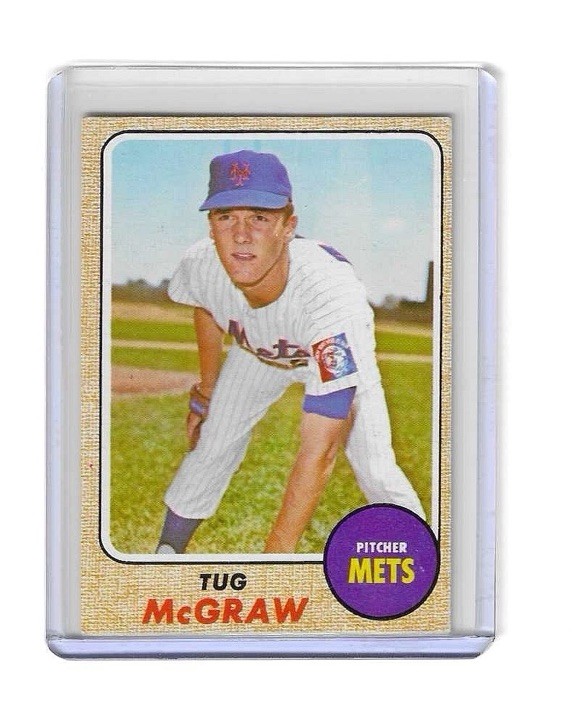 1968 Topps Tug McGraw #236 LOW GRADE