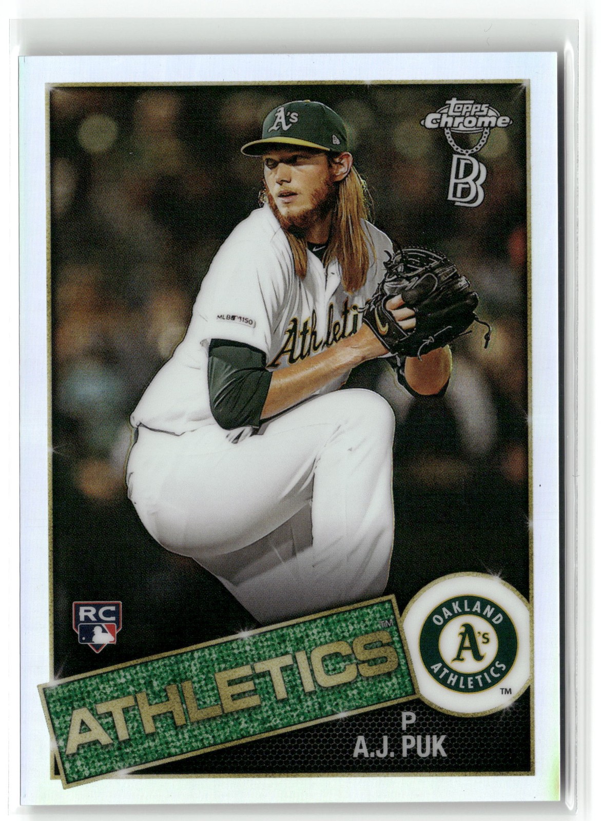 2020 Topps Chrome Ben Baller A.J. PUK #85TC-14 NM