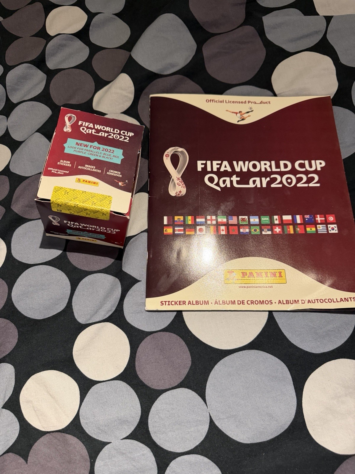 Panini FIFA World Cup Qatar 2022 Sticker Album and Box Brand New Sealed
