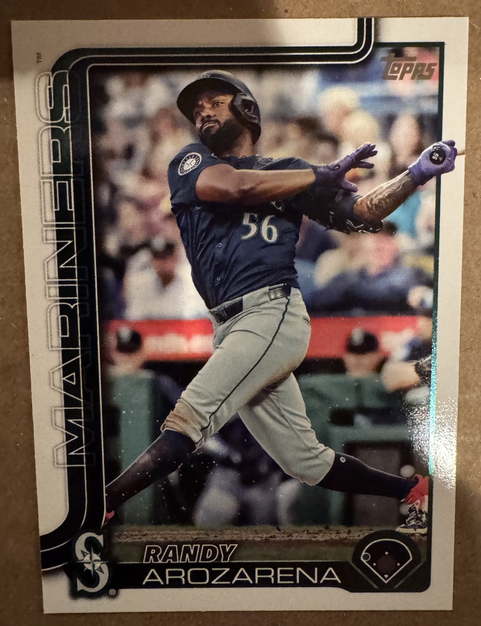 2025 Topps Series 1 #111 Randy Arozarena Seattle Mariners