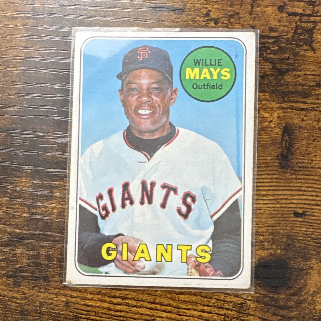 Willie Mays #190 San Francisco Giants Baseball Trading Card Topps 1969