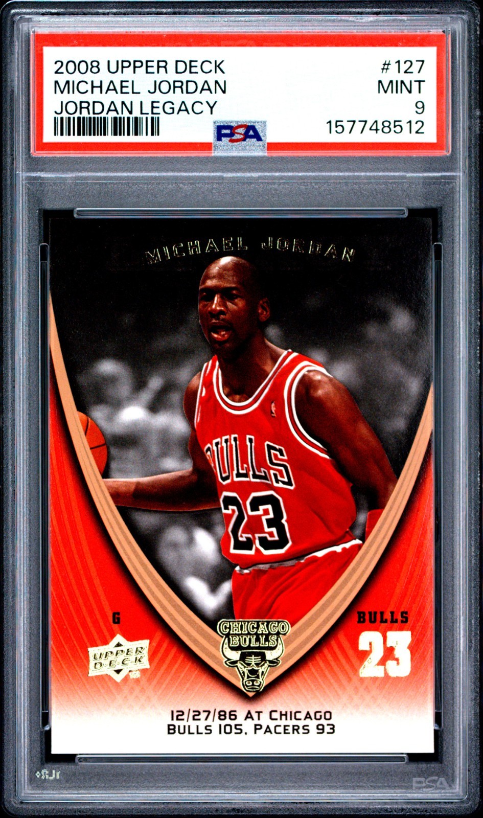 Lot of (10) Michael Jordan PSA 9 Graded Cards All Different 1990-2008 Mint #2