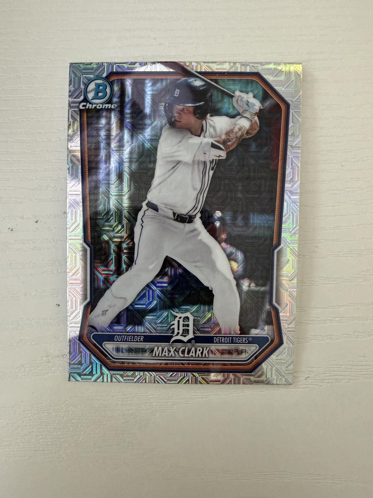 2026 Bowman #BCP-2 Max Clark Chrome Prospects Mojo Refractor