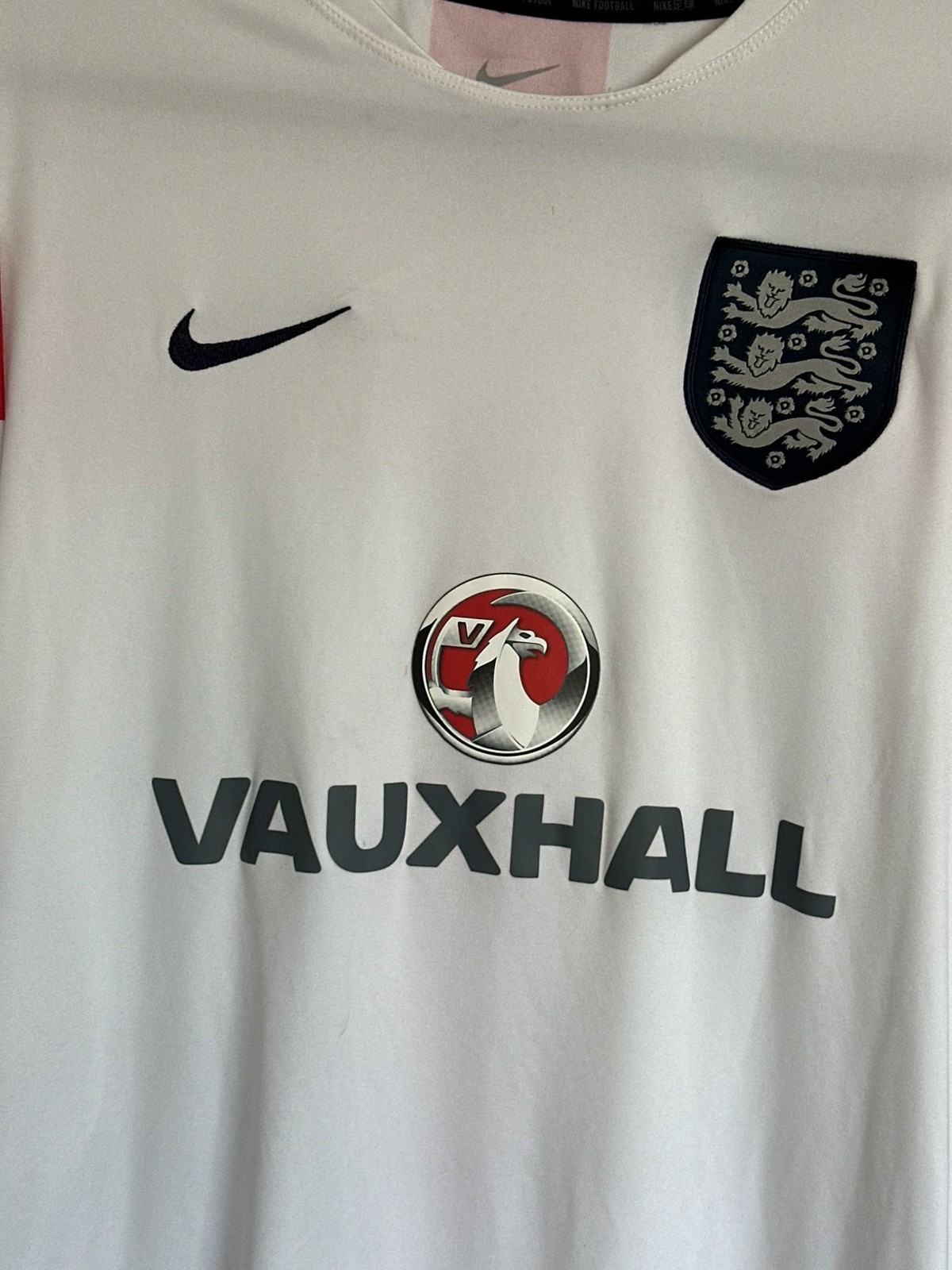 England Training Football Shirt 2014/15 Adults Medium Nike G459