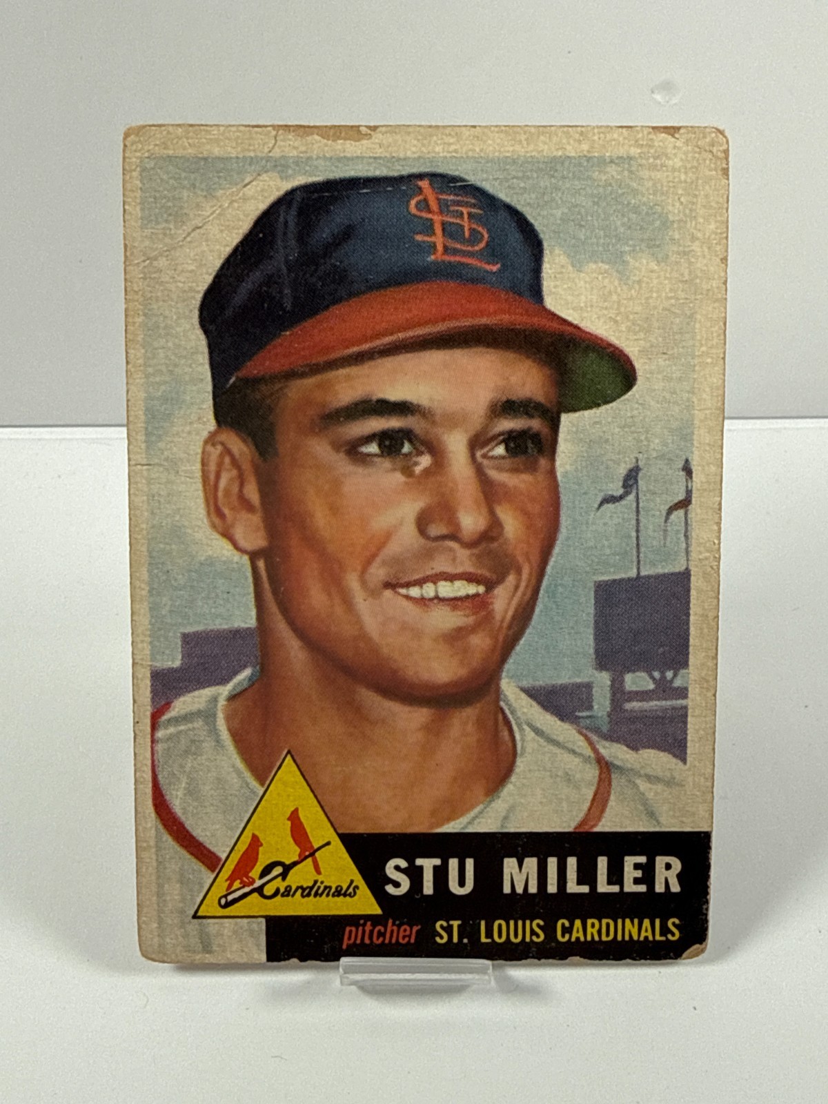 1953 Topps – Stu Miller #183 (RC)