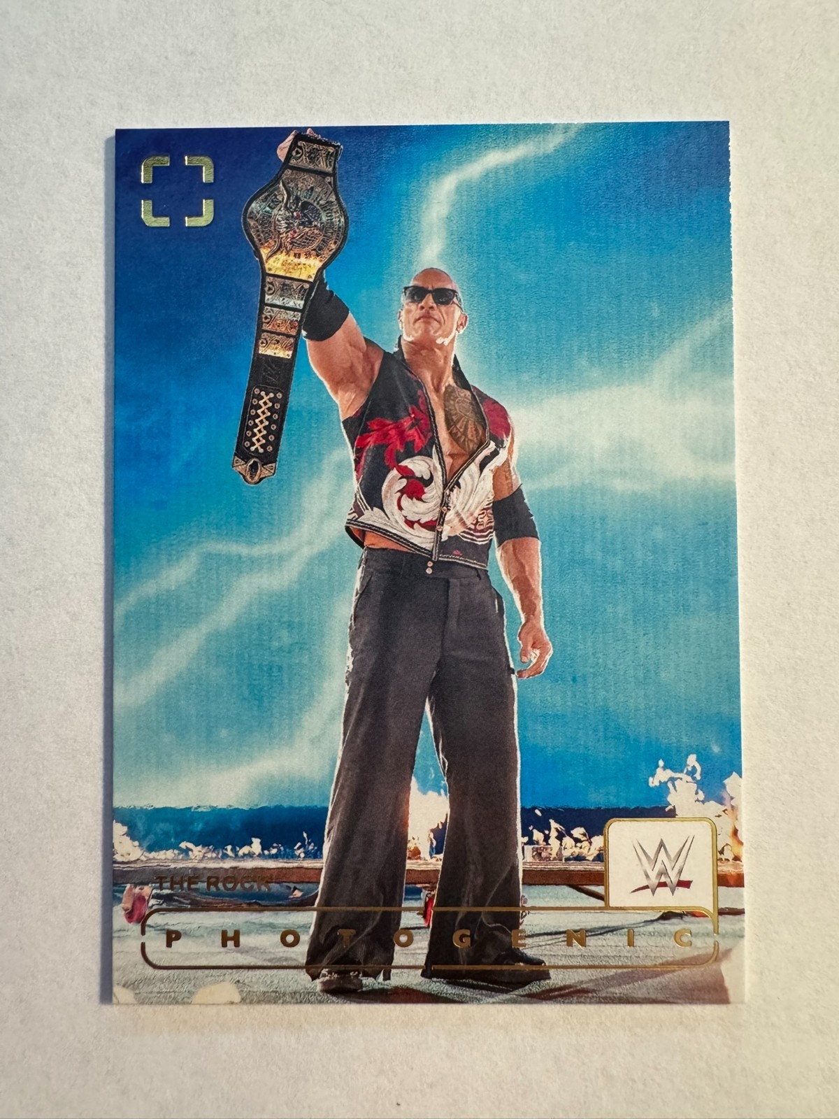 2024 Panini Photogenic WWE The Rock