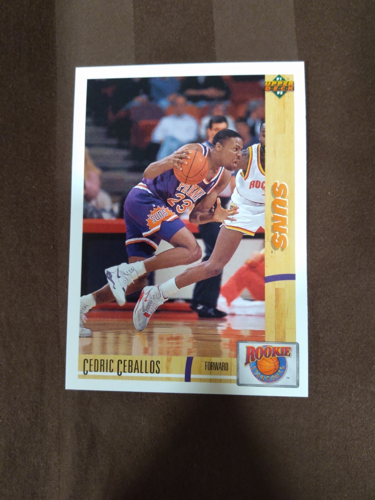 1991-92 Upper Deck Rookie Standouts #R20 Cedric Ceballos