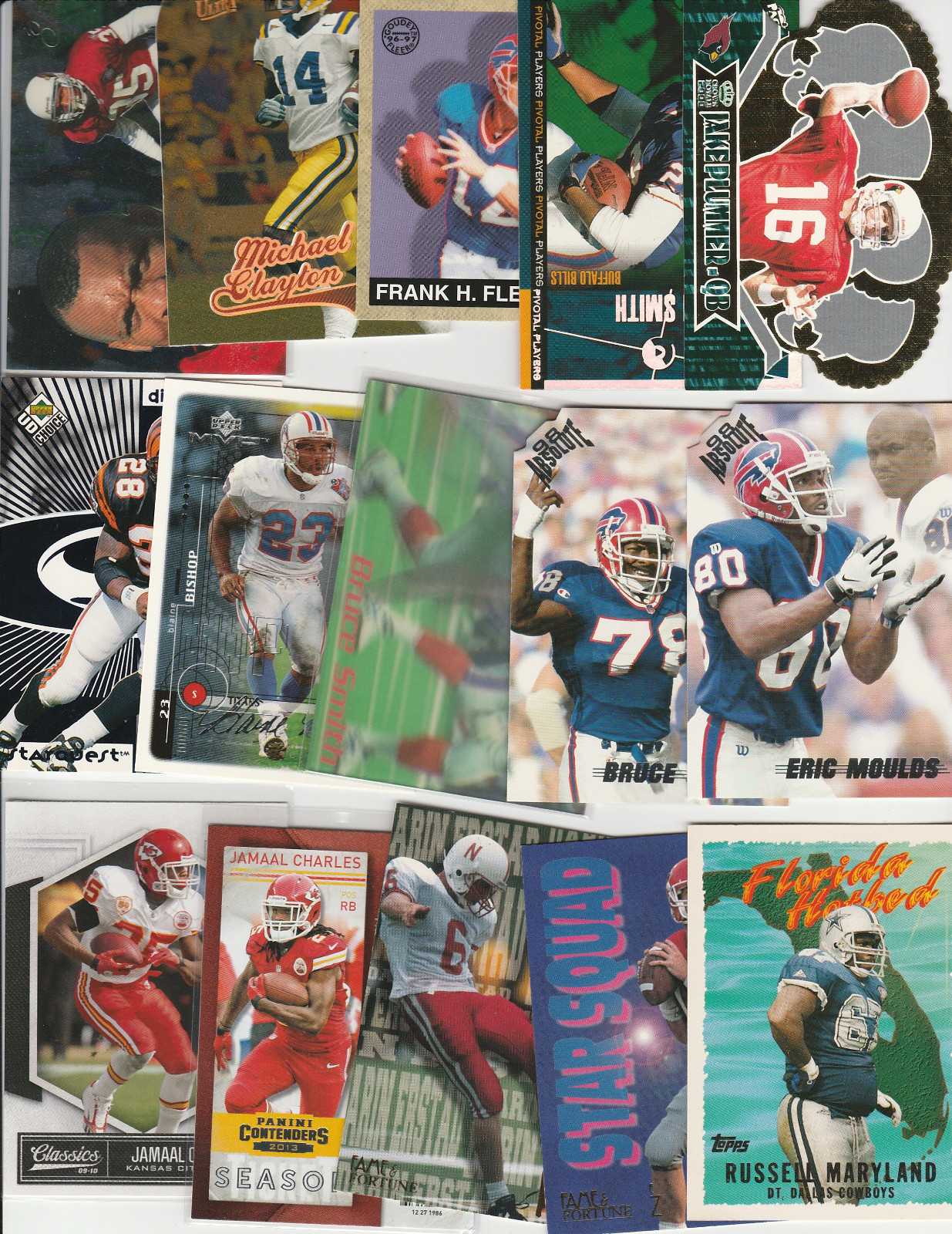 HUGE INSERT LOT (152) ALL SHOWN 90’S- EARLY 00’S STARS HALL OF FAMERS ROOKIES ++