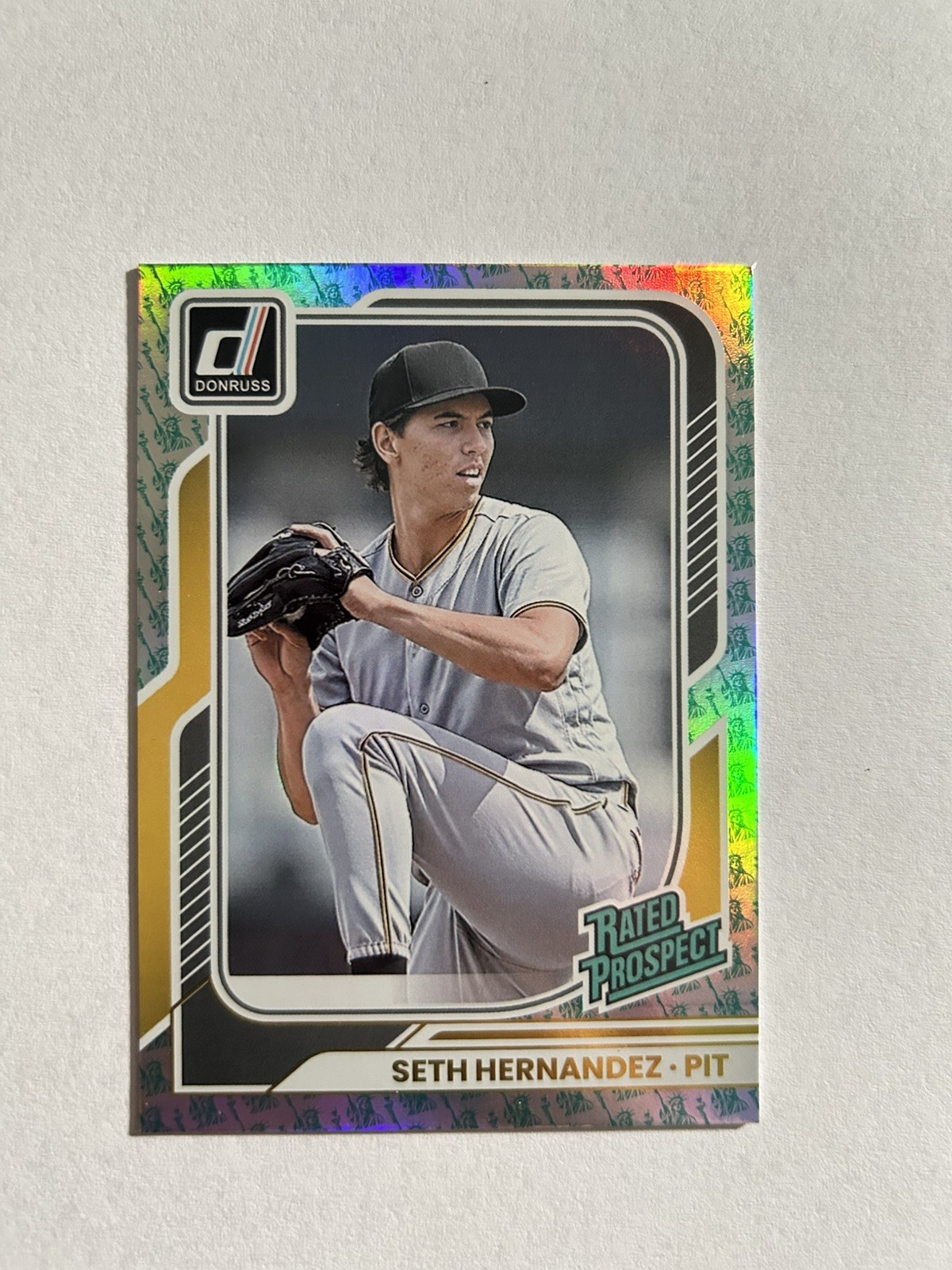 SETH HERNANDEZ 2026 Donruss Rated Prospect Liberty parallel 🗽 #124 Pirates