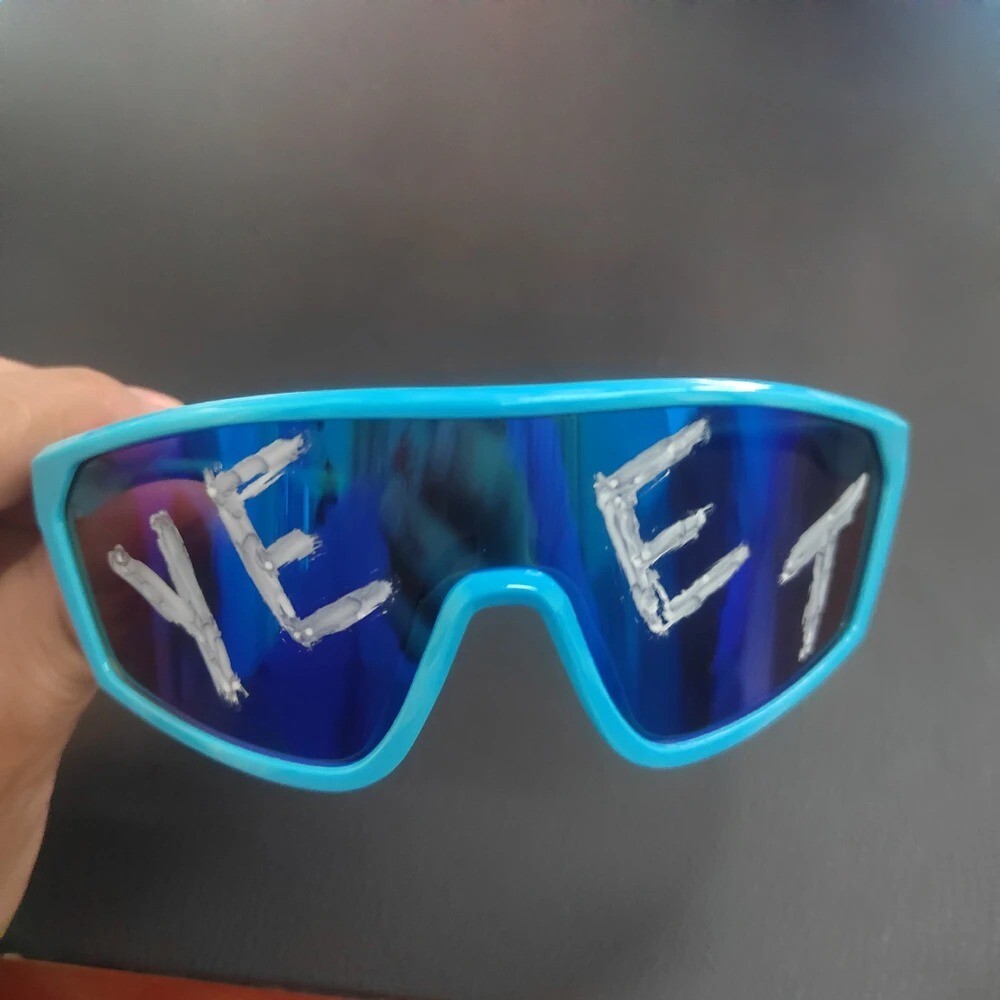 Jey Uso WWE Yeet Blue Sports Shades Glasses