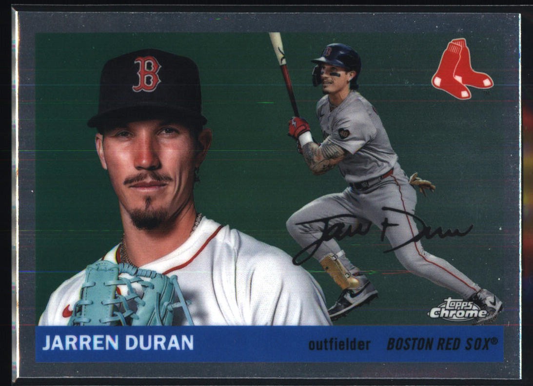 2025 Topps Chrome Platinum #2 Jarren Duran Boston Red Sox