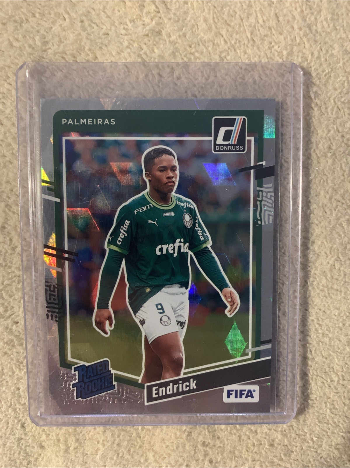 2023-24 Panini Donruss FIFA Rated Rookie Cracked Ice Endrick #176 0e1b