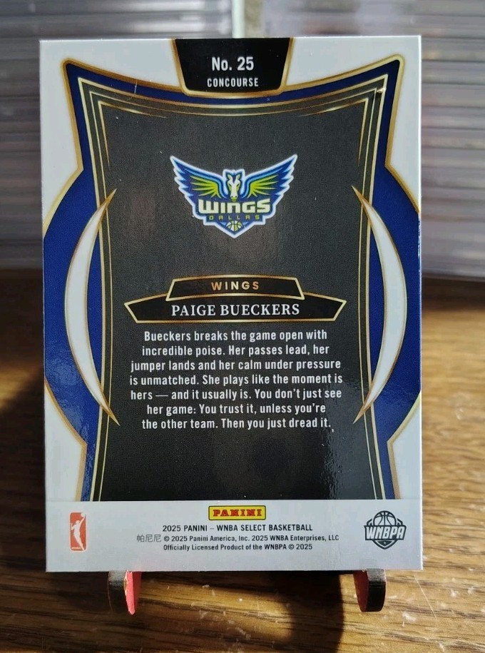 2025 Panini Select WNBA Concourse Paige Bueckers #25 RC