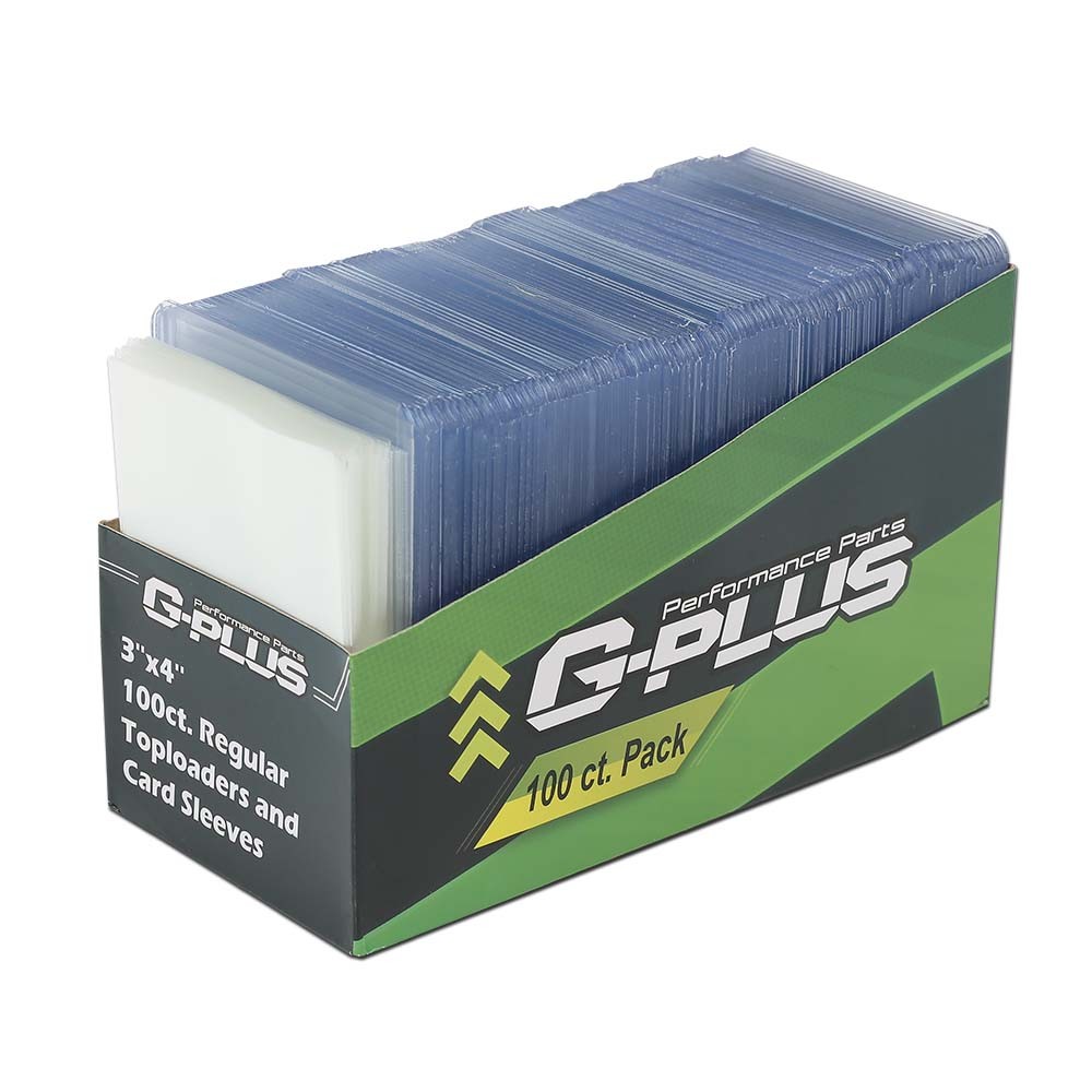 Ultra PRO 3″ x 4″ Regular 100 Toploaders & 100 Sleeves – Pokemon, Magic, Sports