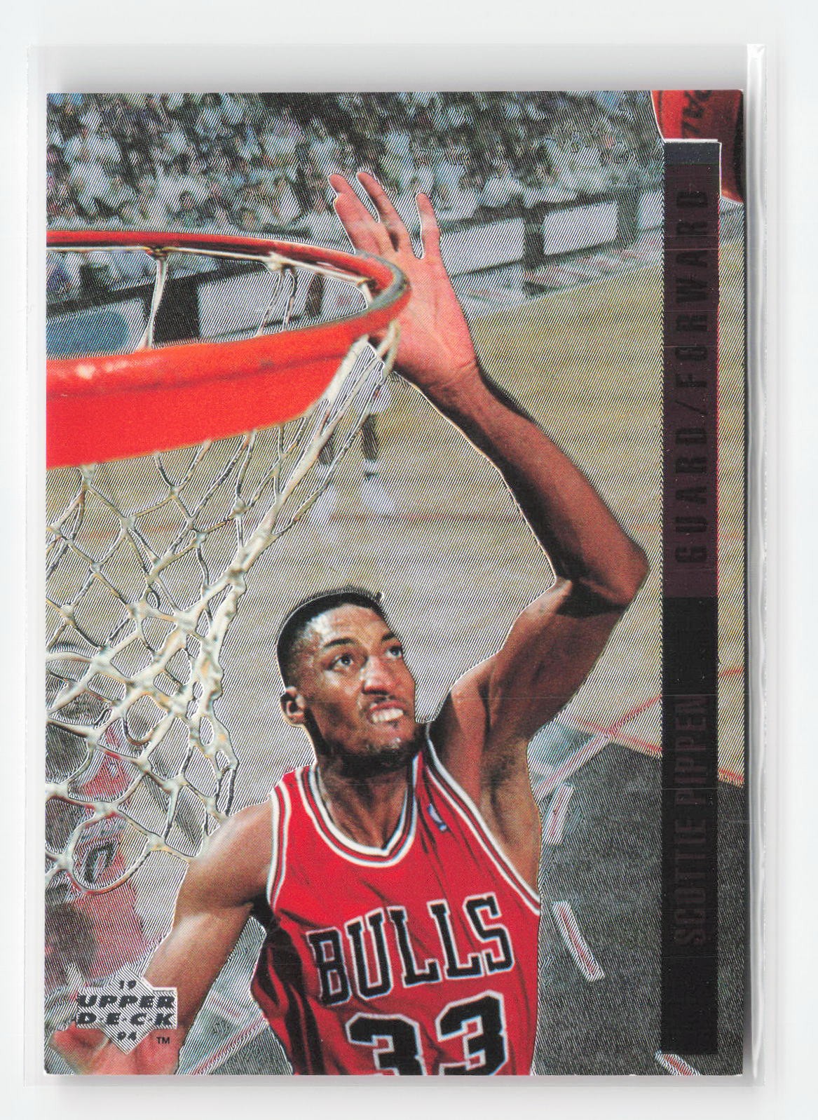 1993-94 Upper Deck Special Edition #G10 Scottie Pippen Behind the Glass B30