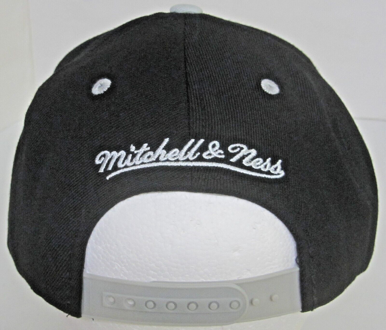 NFL Oakland Raiders Multi-Color Flat Bill Snap Back Hat By Mitchell & Ness