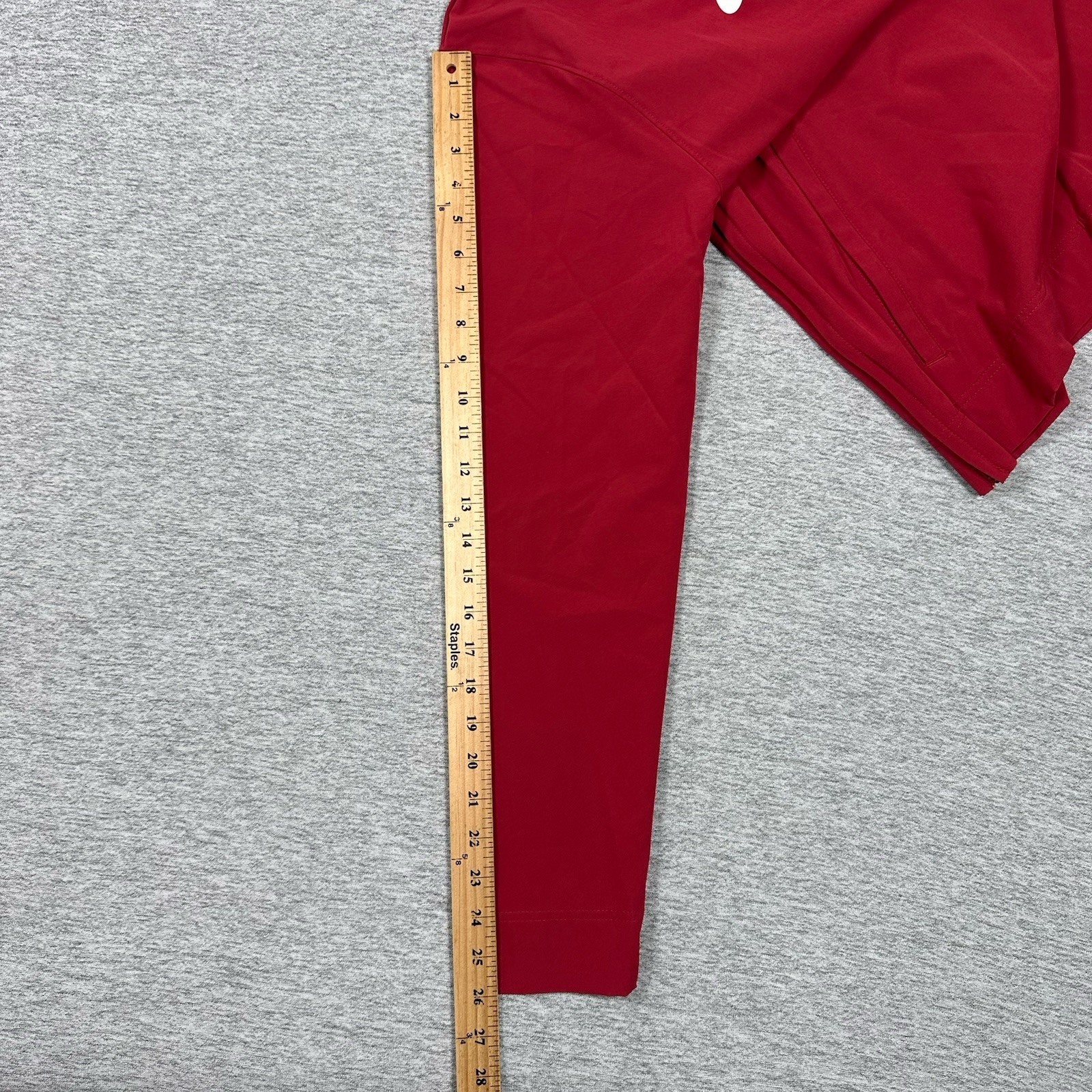 Nike Arkansas Razorbacks Jacket Mens Large Red On Field 1/4 Zip Hooded College