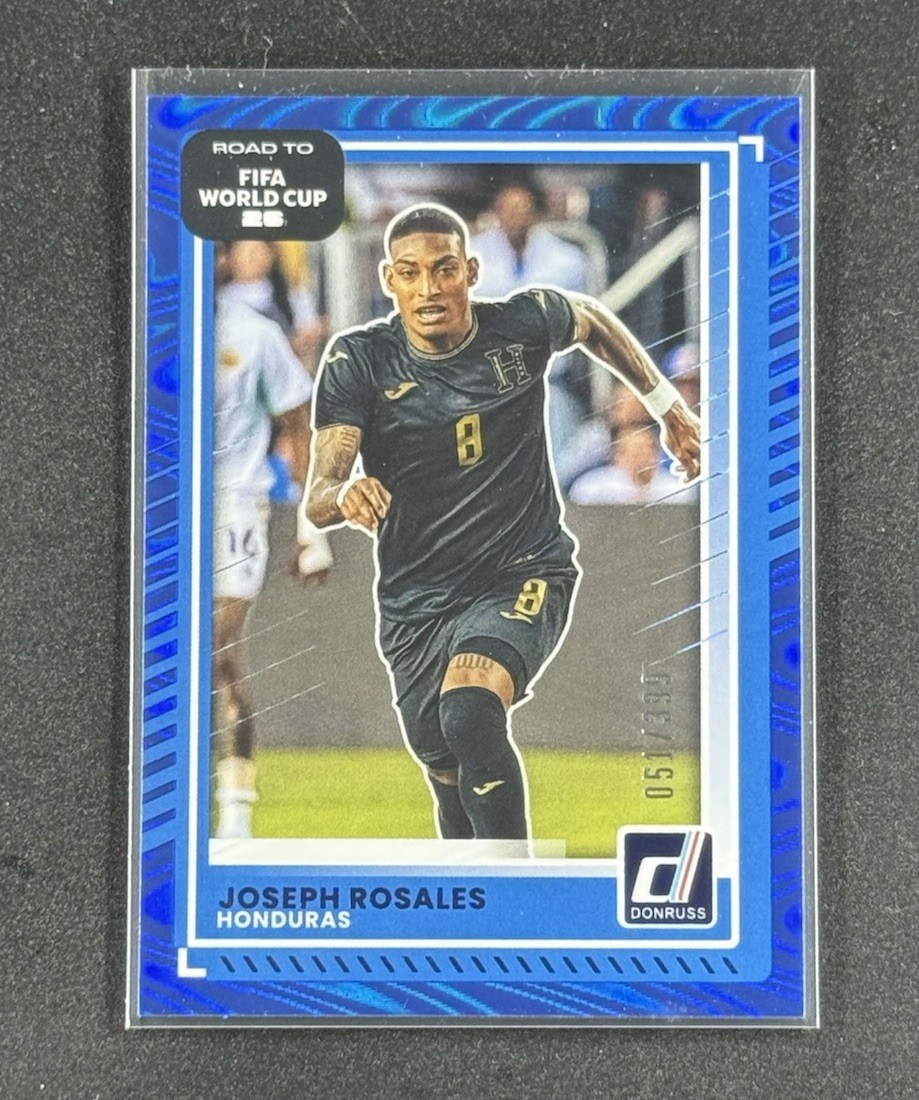 Panini Donruss Road to FIFA WC 26 Joseph Rosales Honduras #107 Blue /95