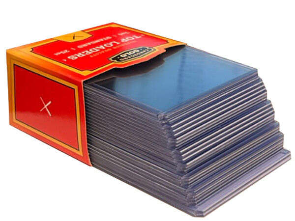 5000 CBG Rigid Gaming Trading Sports Toploader Card Holders 5 Cases 3X4 cards
