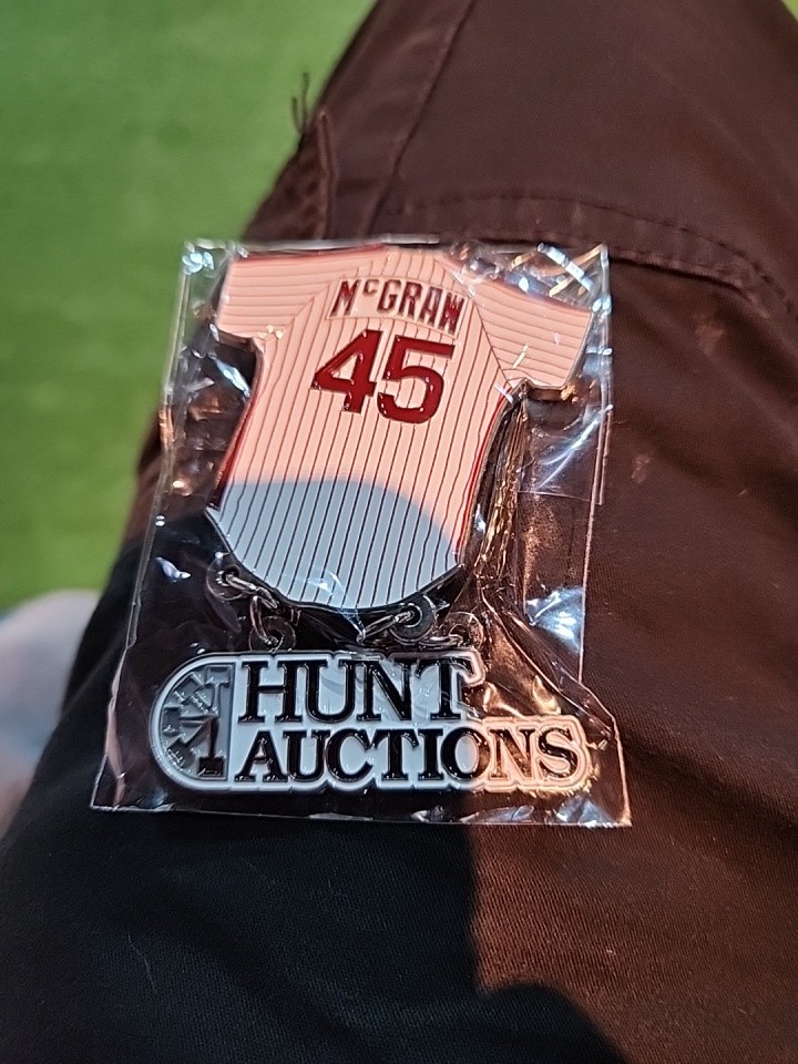 Philadelphia Phillies Tug McGraw Metal Pin All Star Game Hunt Auctions New 2026