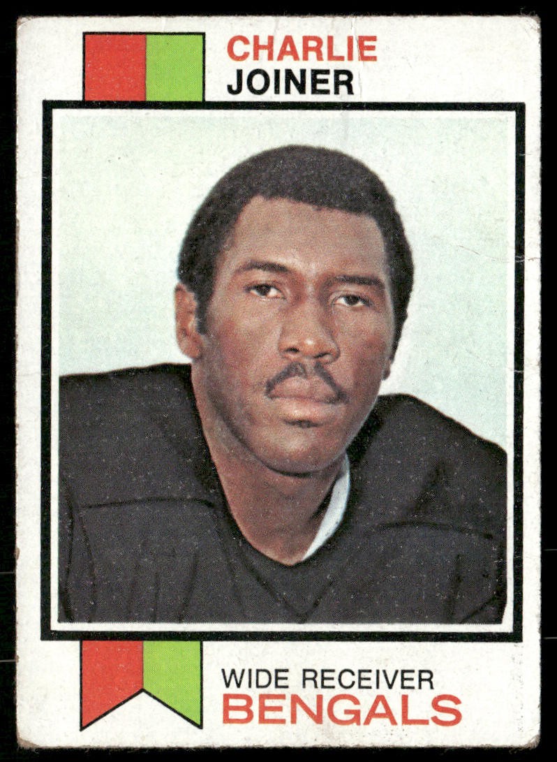 Charlie Joiner 1973 Topps #467 Cincinnati Bengals Low Grade Small Creases