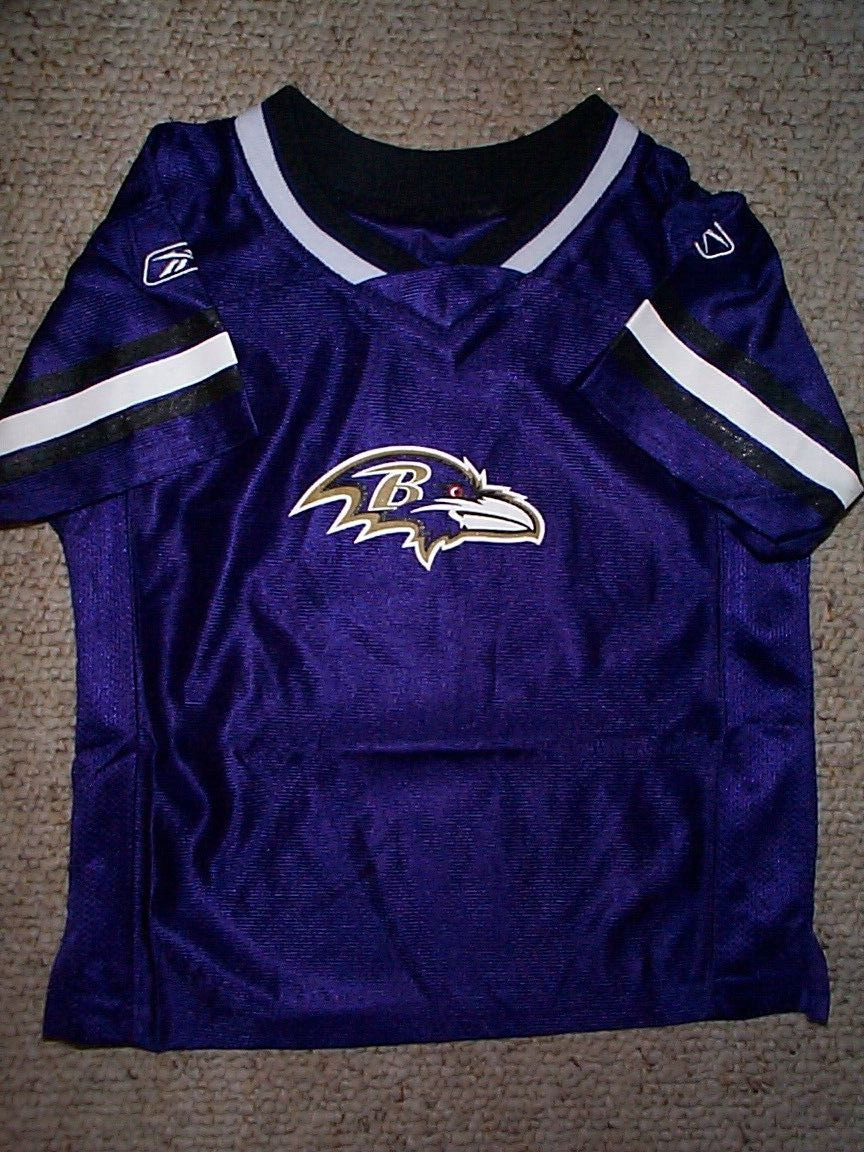 *IRREGULAR* Baltimore Ravens nfl INFANT BABY NEWBORN Jersey 24M M 24 MONTHS