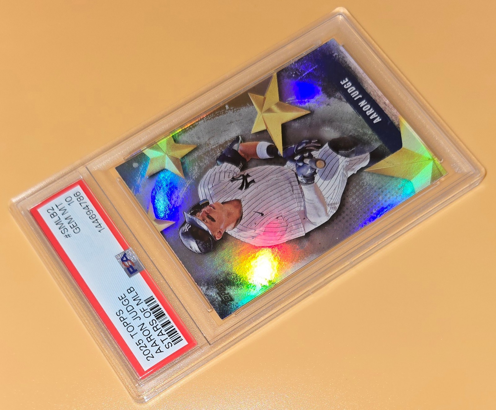 Aaron Judge PSA 10 2025 Topps Stars of MLB SMLB2 New York Yankees Fastest To 300