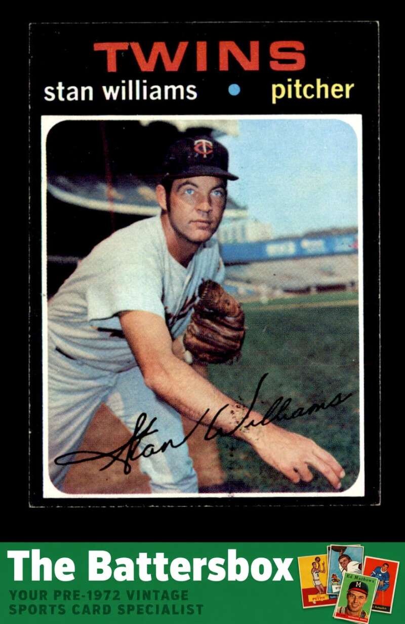 1971 Topps #638 Stan Williams EXMT/EXMT+ X3769247
