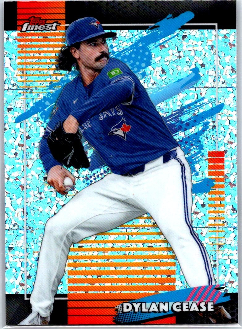 2026 Finest #109 Dylan Cease Mini-Diamond Refractors