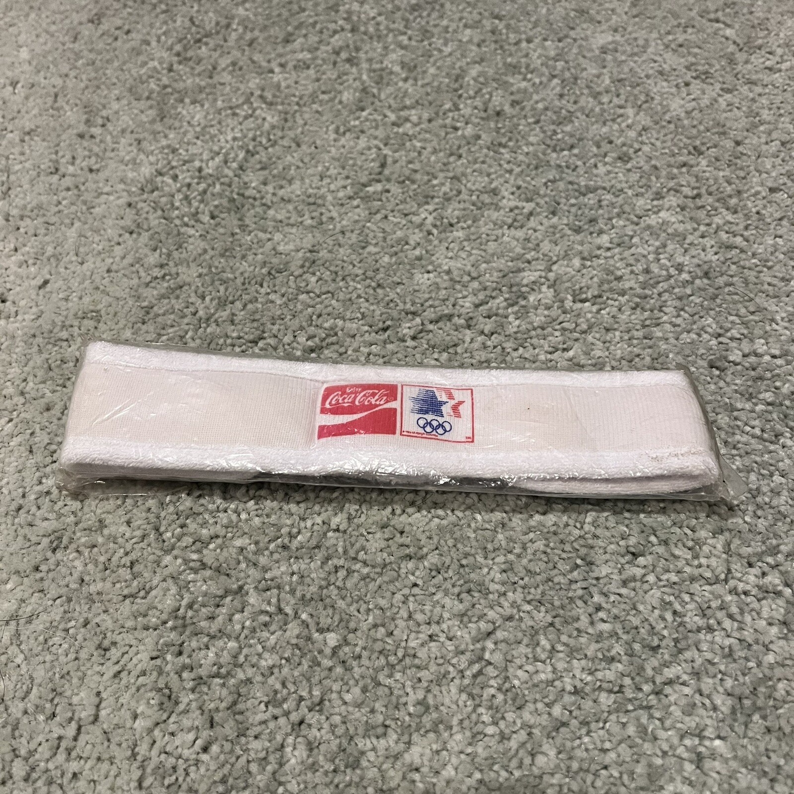 Vintage 1984 USA Olympics Headband 80s Deadstock New Cotton