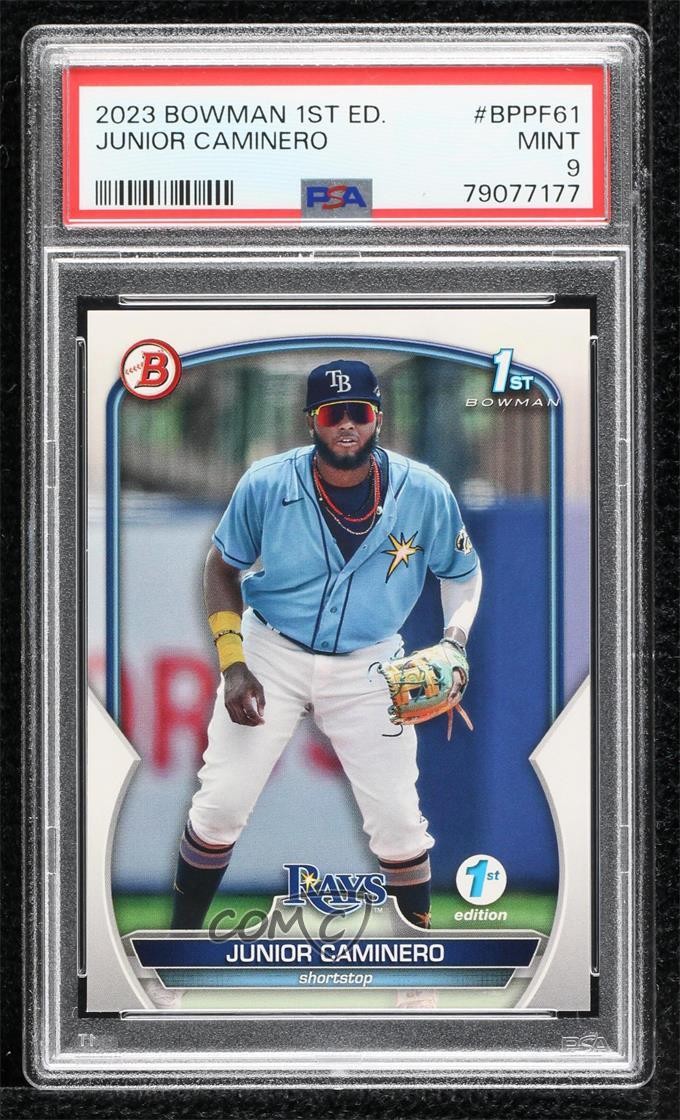 2023 Bowman 1st Edition Junior Caminero #BPPF-61 0q14