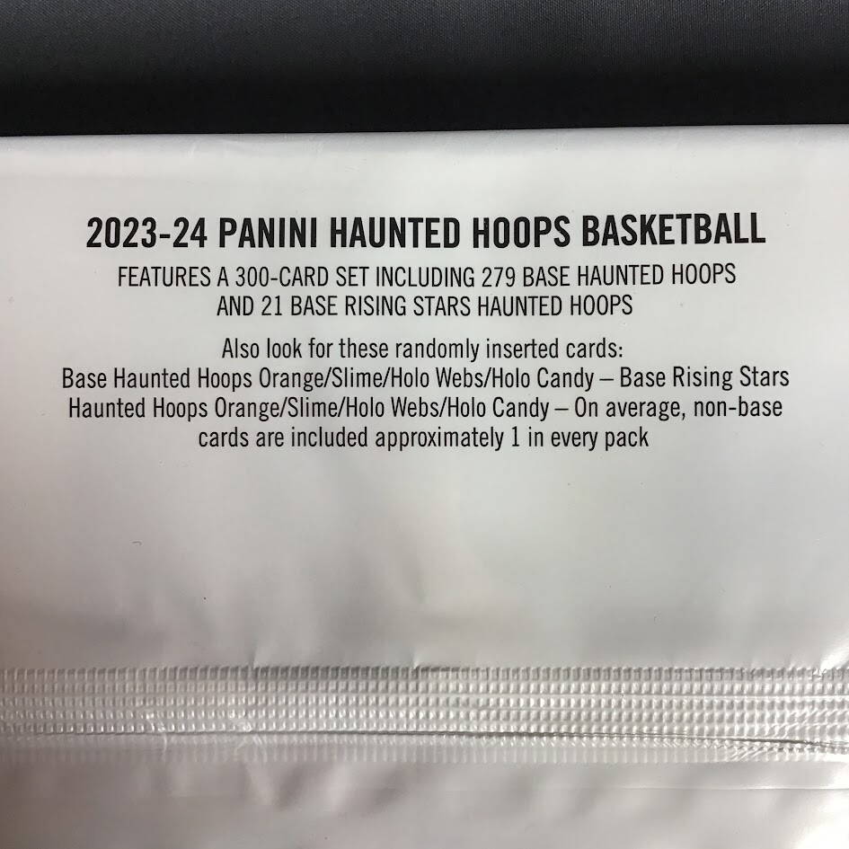2023-24 NEW Panini Haunted Hoops NBA – 90 Packs – Halloween Exclusive – SEALED