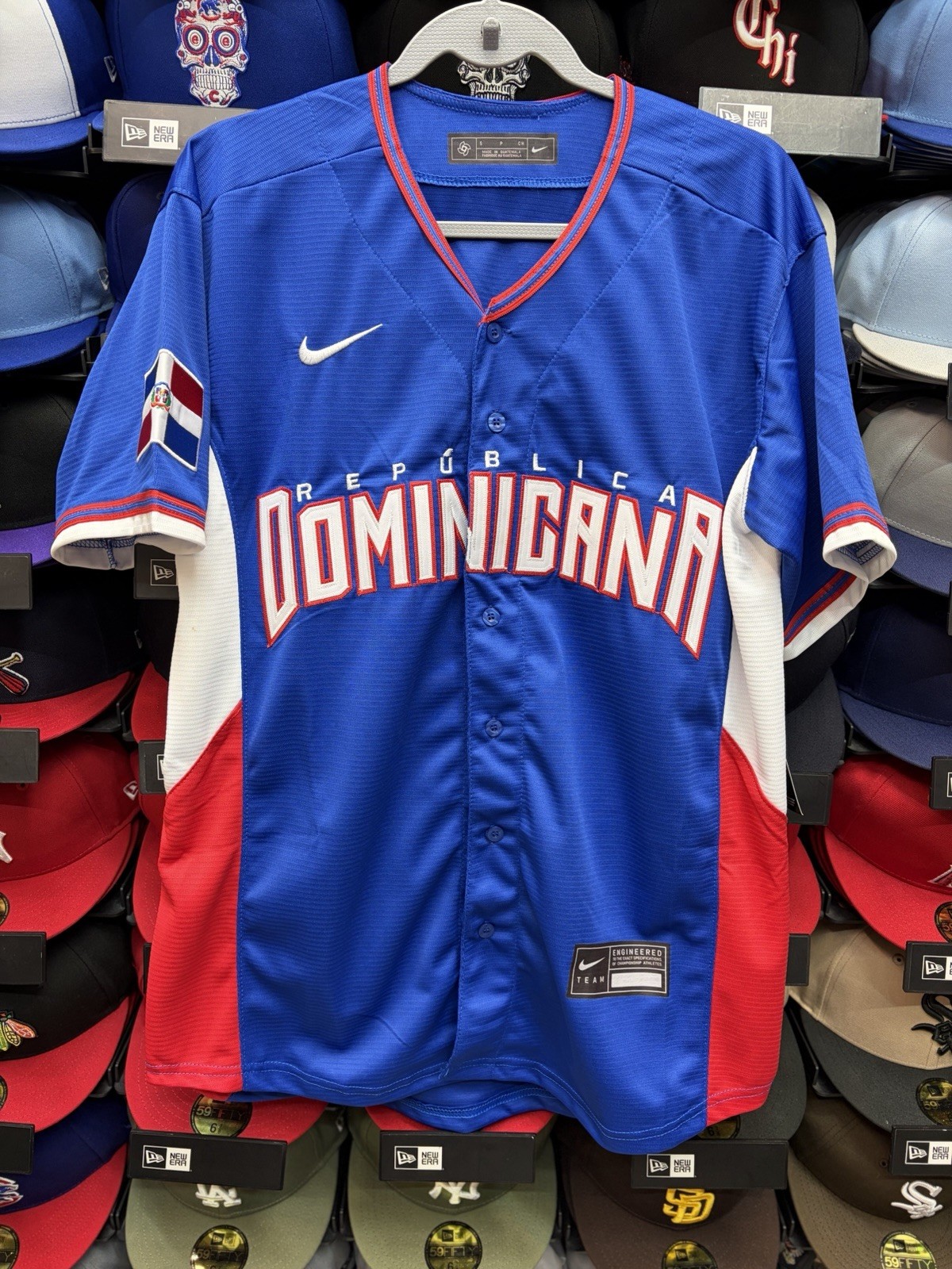 Republica Dominicana World Baseball Classic WBC 2026 Blue Stitched Jersey