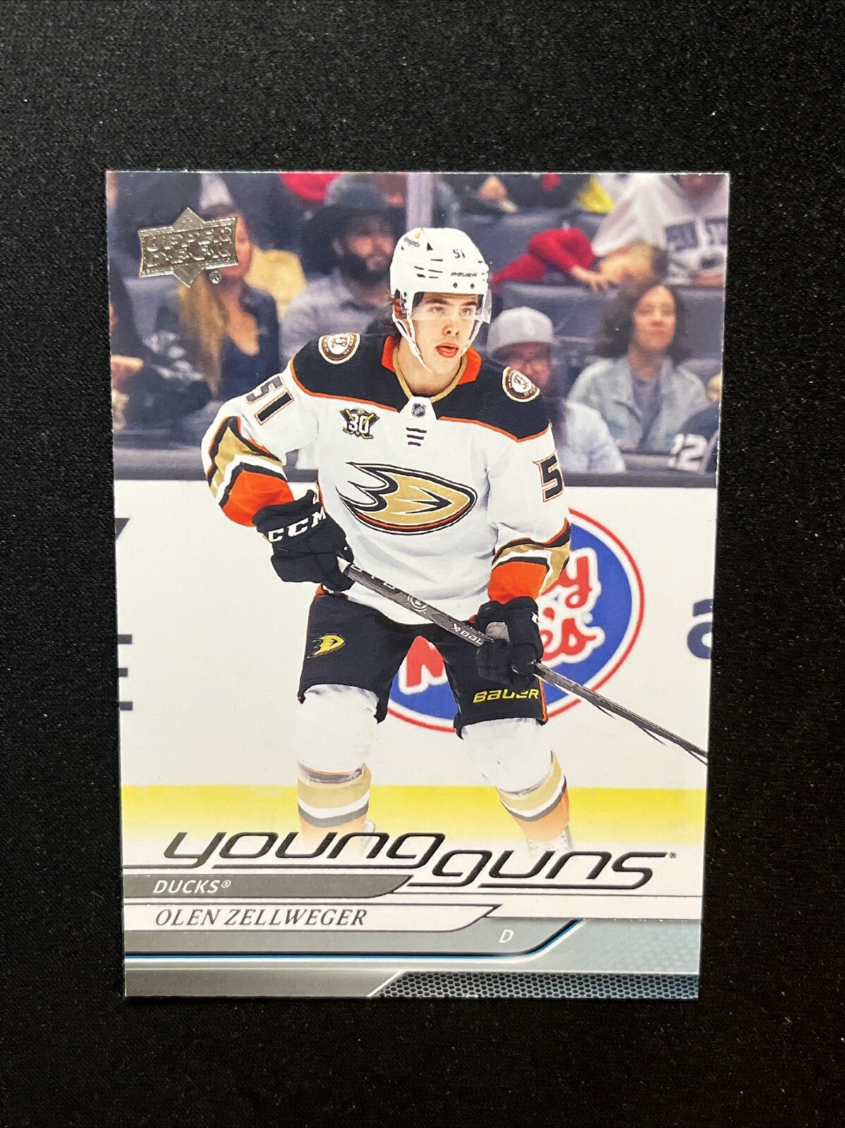 24-25 UD Series 1 Hockey Young Guns 236 Olen Zellweger