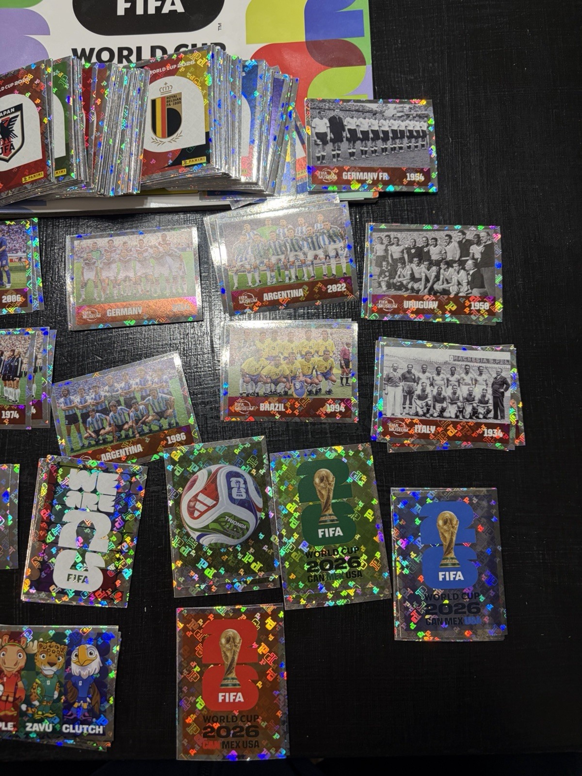 2026 PANINI WORLD CUP USA EDITION FOIL EMBLEMS LEGENDS TEAMS STICKERS – PICK