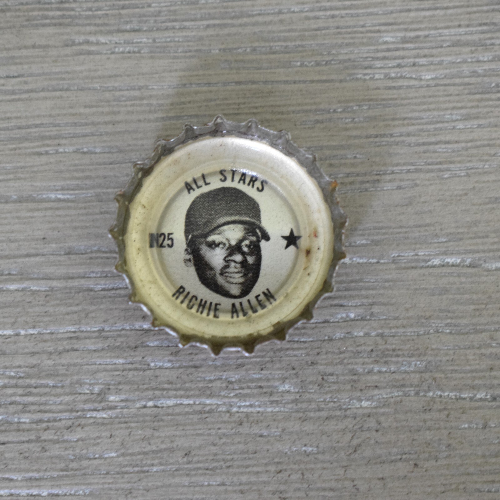 1967 MLB Coke Coca-Cola Baseball Bottle Caps National American League All Stars