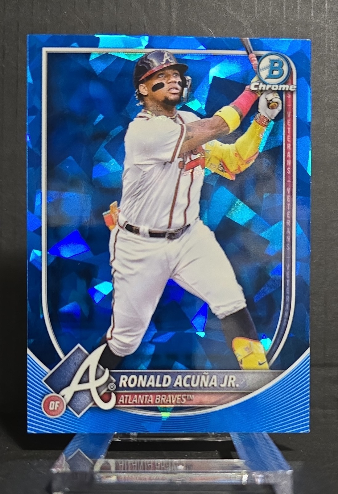 2025 Bowman Chrome Sapphire Edition – Ronald Acuña Jr. #13 Atlanta Braves