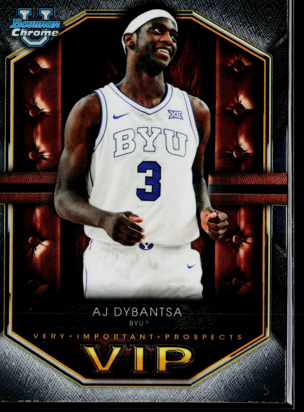 AJ Dybantsa 2025-26 Bowman #VIP-1 Very Important Prospects BYU Cougars