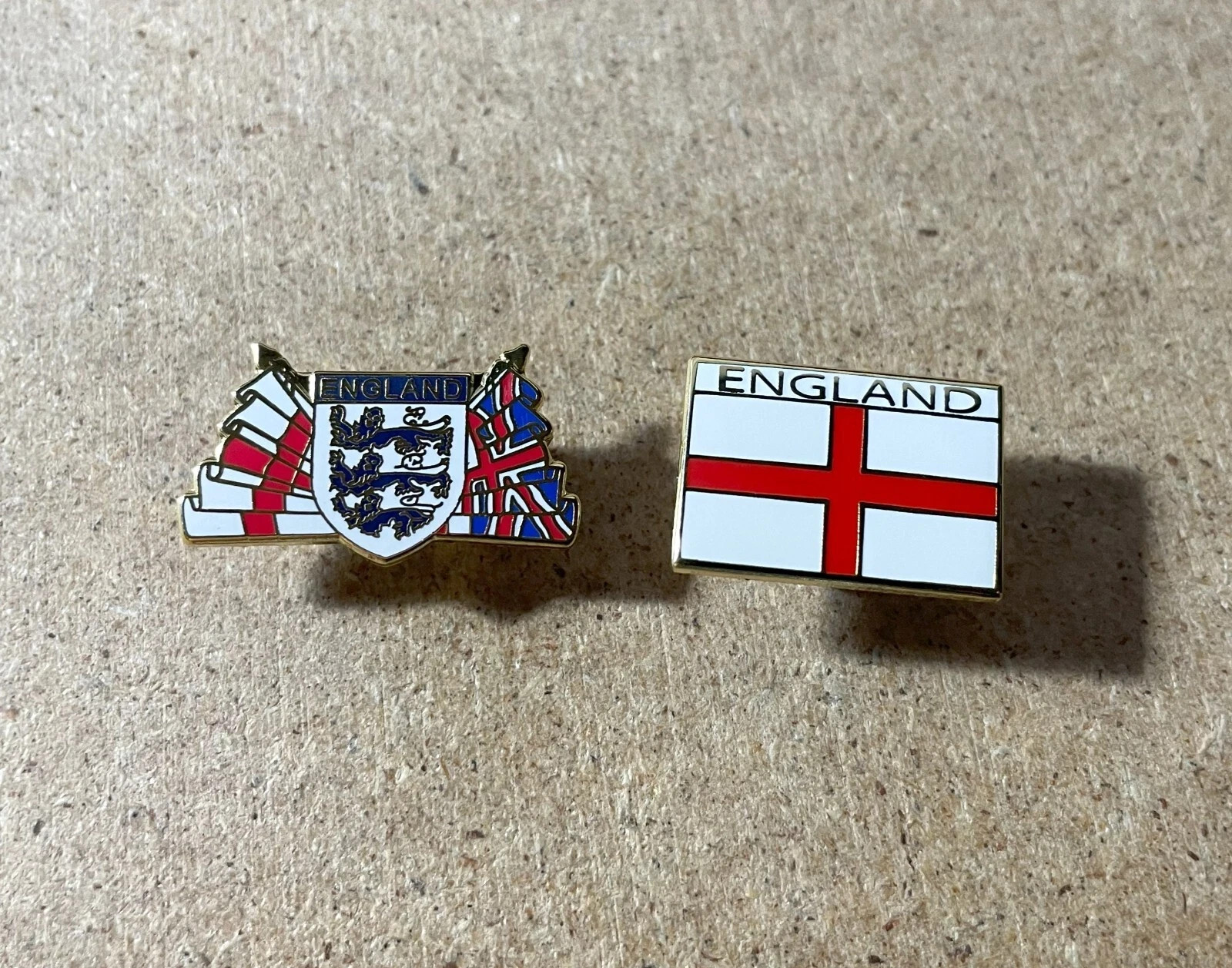 ENGLAND FOOTBALL ENAMEL BADGES