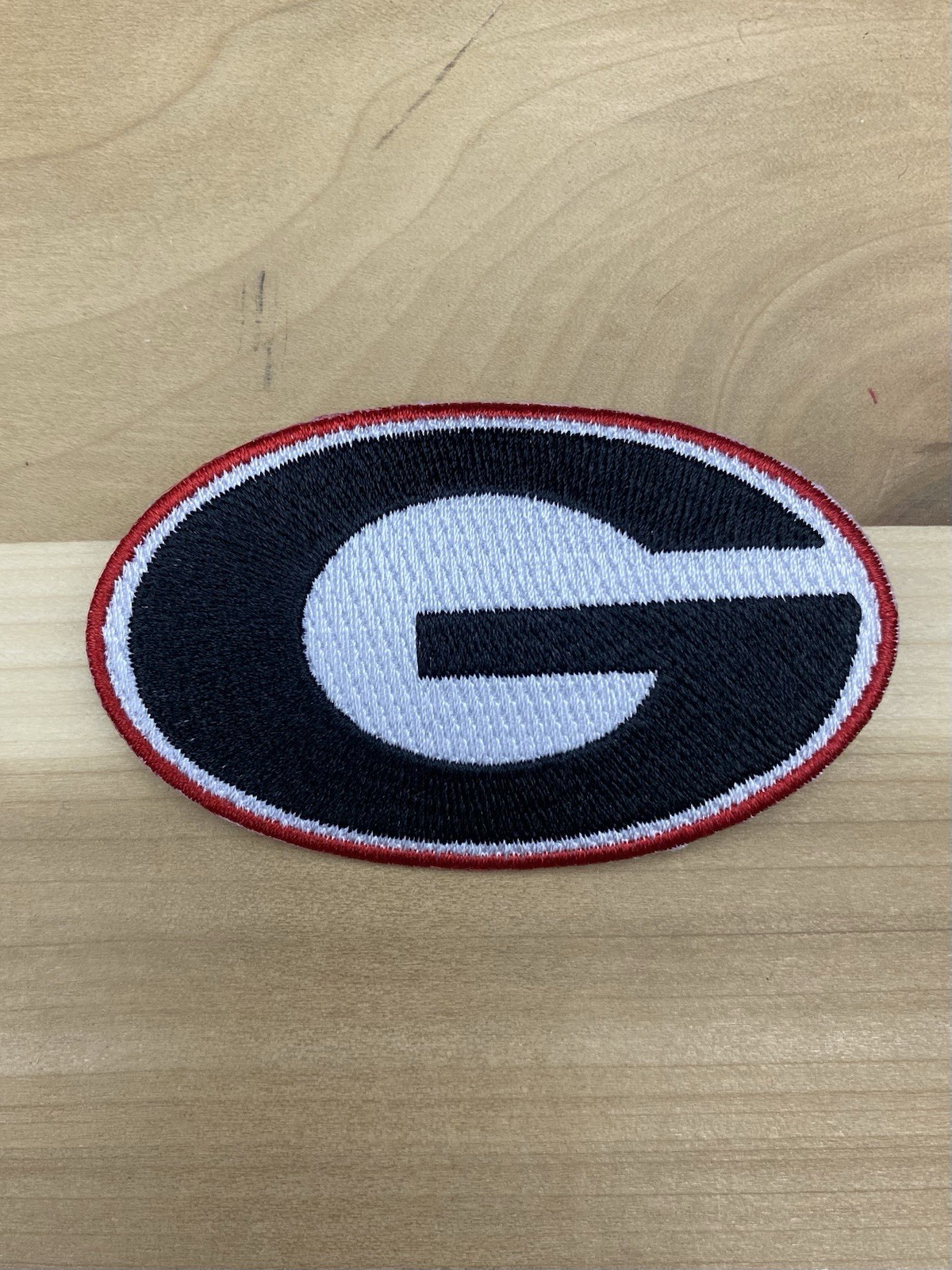 Georgia Bulldogs Embroidered Iron On Patch 2.75”