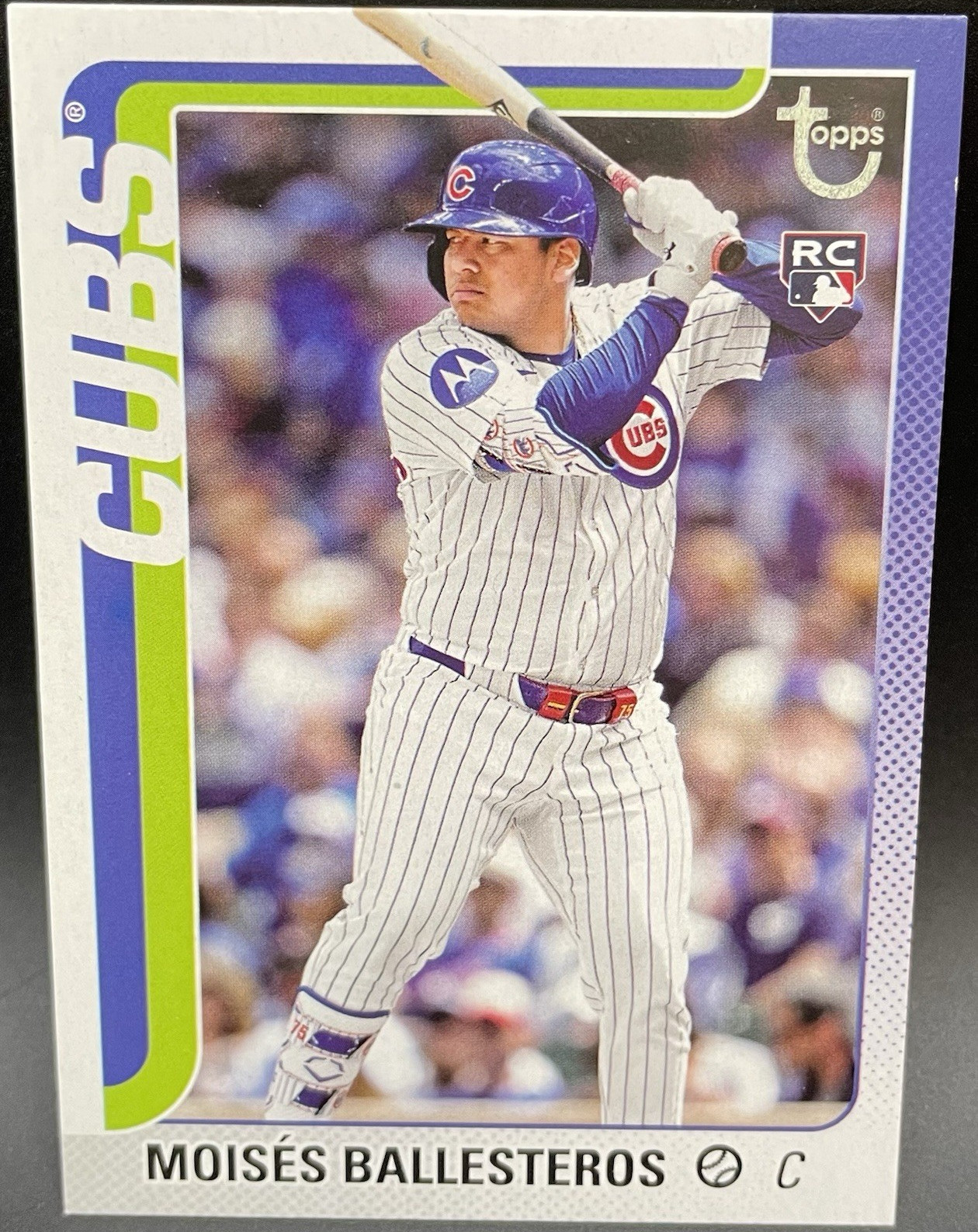 Moises Ballesteros Vintage Stock RC /99 #US262 2025 Topps Update Series Cubs