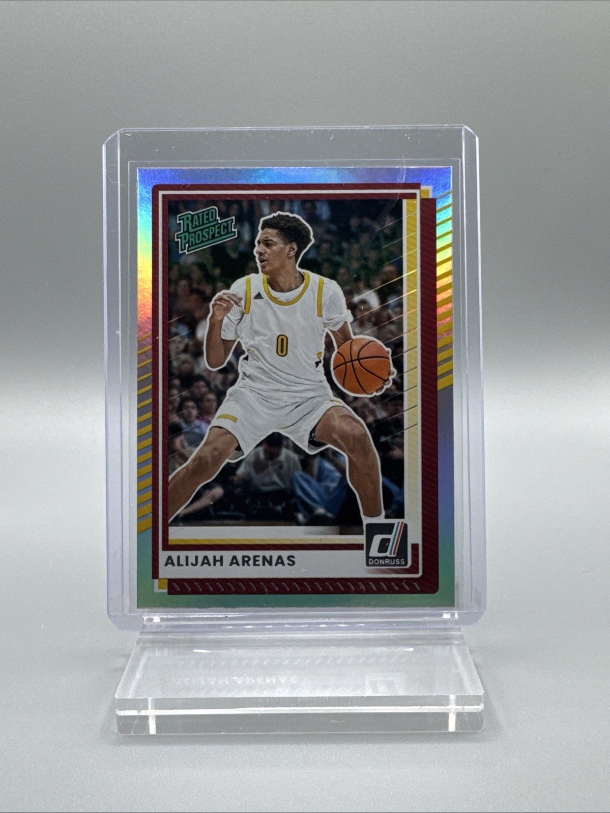 2025-26 Panini Donruss Optic Alijah Arenas Rated Prospect ROOKIE HOLO #58 USC