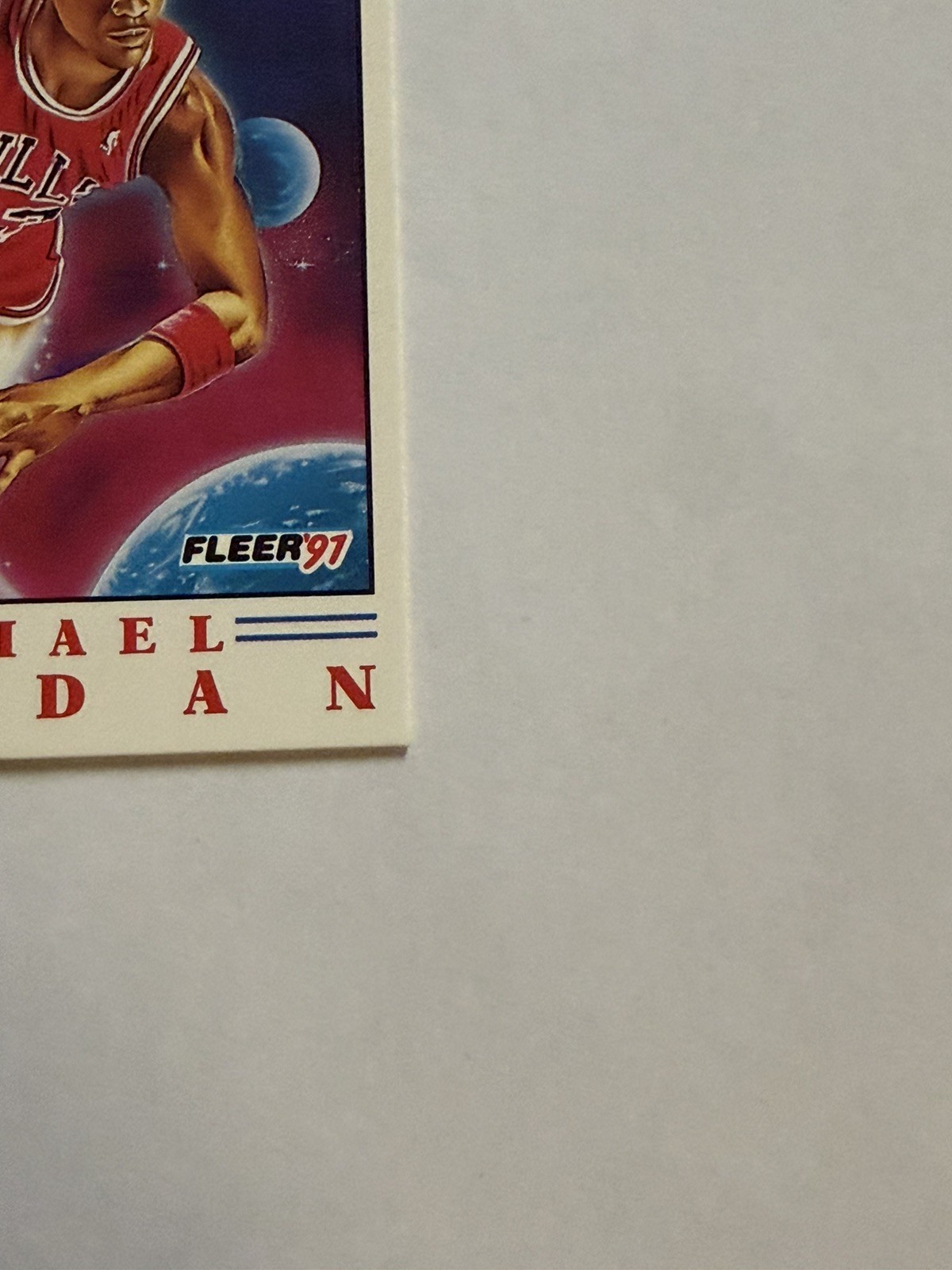 1991 Fleer Pro Vision #2 Michael Jordan Chicago Bulls Basketball Card The GOAT